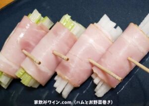 ハムのお野菜巻き_001