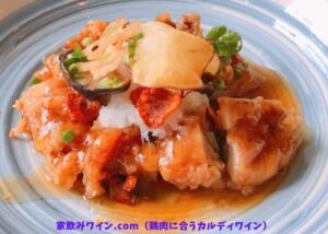 鶏肉料理に合うカルディワイン_002